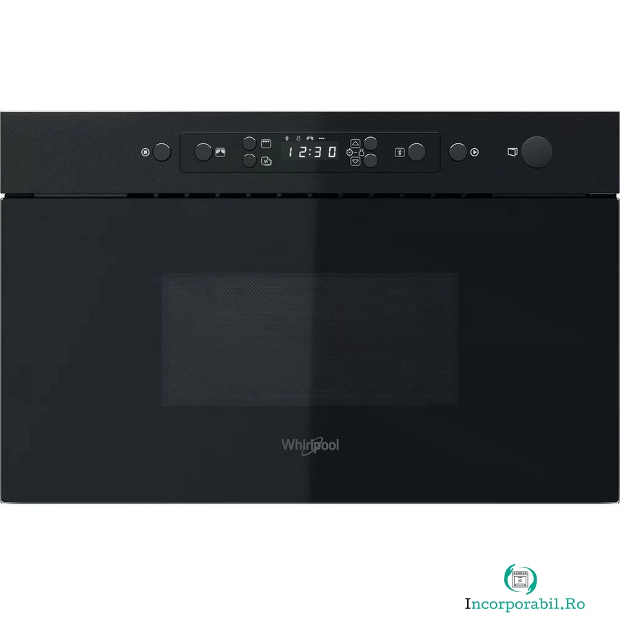 Whirlpool Cuptor cu microunde incorporabil Whirlpool MBNA920B, 22 l, 750 W, Grill, Tehnologia 3D, Child lock, Quartz grill, Jet Start, JetDefrost, Negru la 1,987.99 lei ron