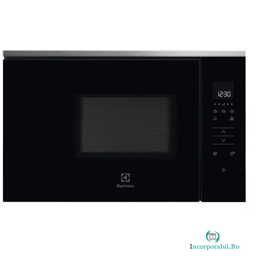 Electrolux Cuptor cu microunde incorporabil Electrolux KMFE172TEX, 800W, 17L, Negru