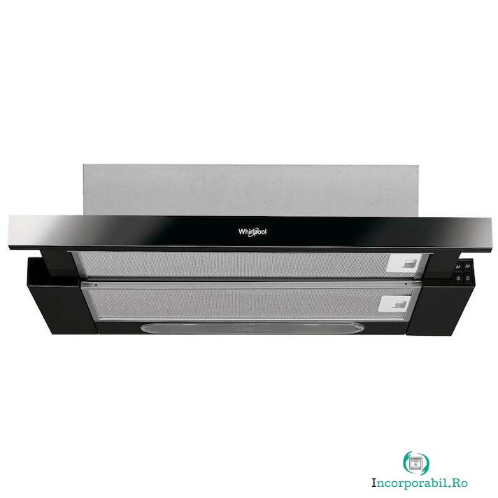 Whirlpool Hota incorporabila, Whirlpool AKR750GK, 304mc/h 60cm, negru la 646.99 lei ron