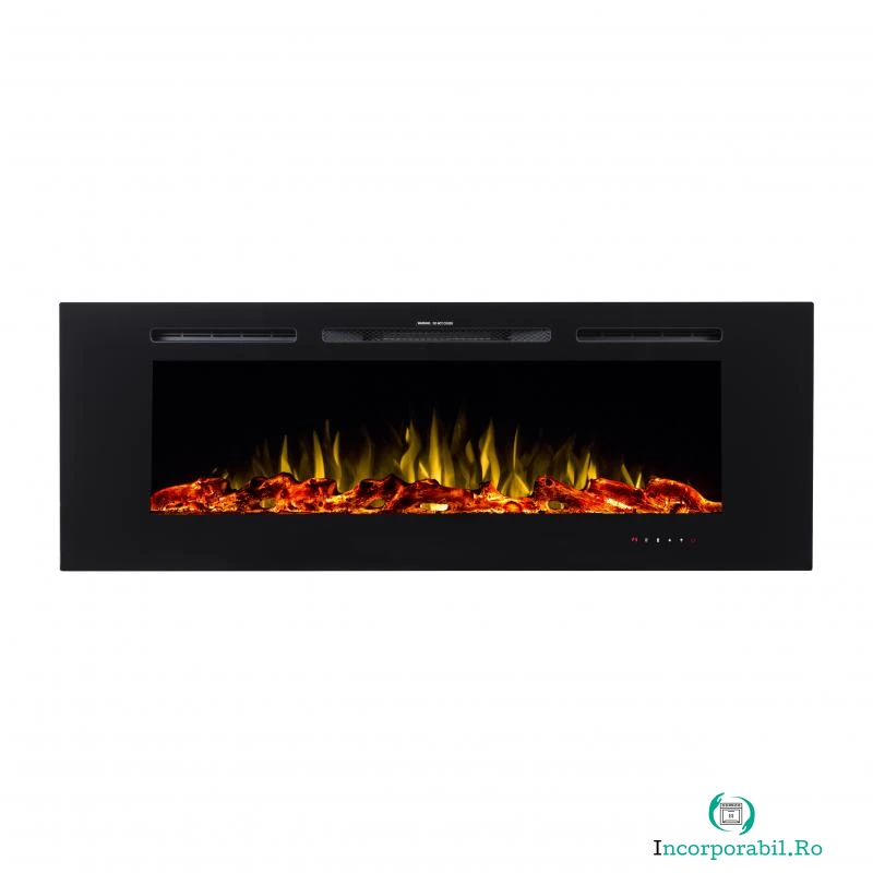 Semineu electric de perete/incorporabil Avalon, Art Flame