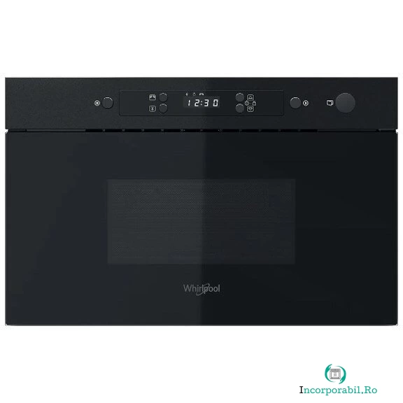 Whirlpool Cuptor cu microunde incorporabil Whirlpool MBNA900B 750W, 22l, 60cm, Negru
