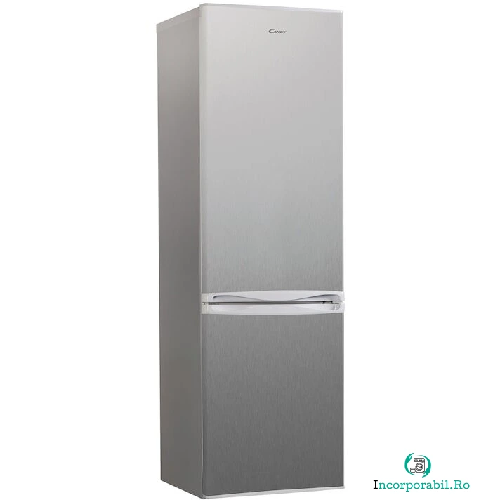 CANDY Combina frigorifica Candy CCG1S 518EX, 252 l, Super Freezing, Rafturi din sticla, Usi reversibile, Clasa E, H 180 cm, Inox