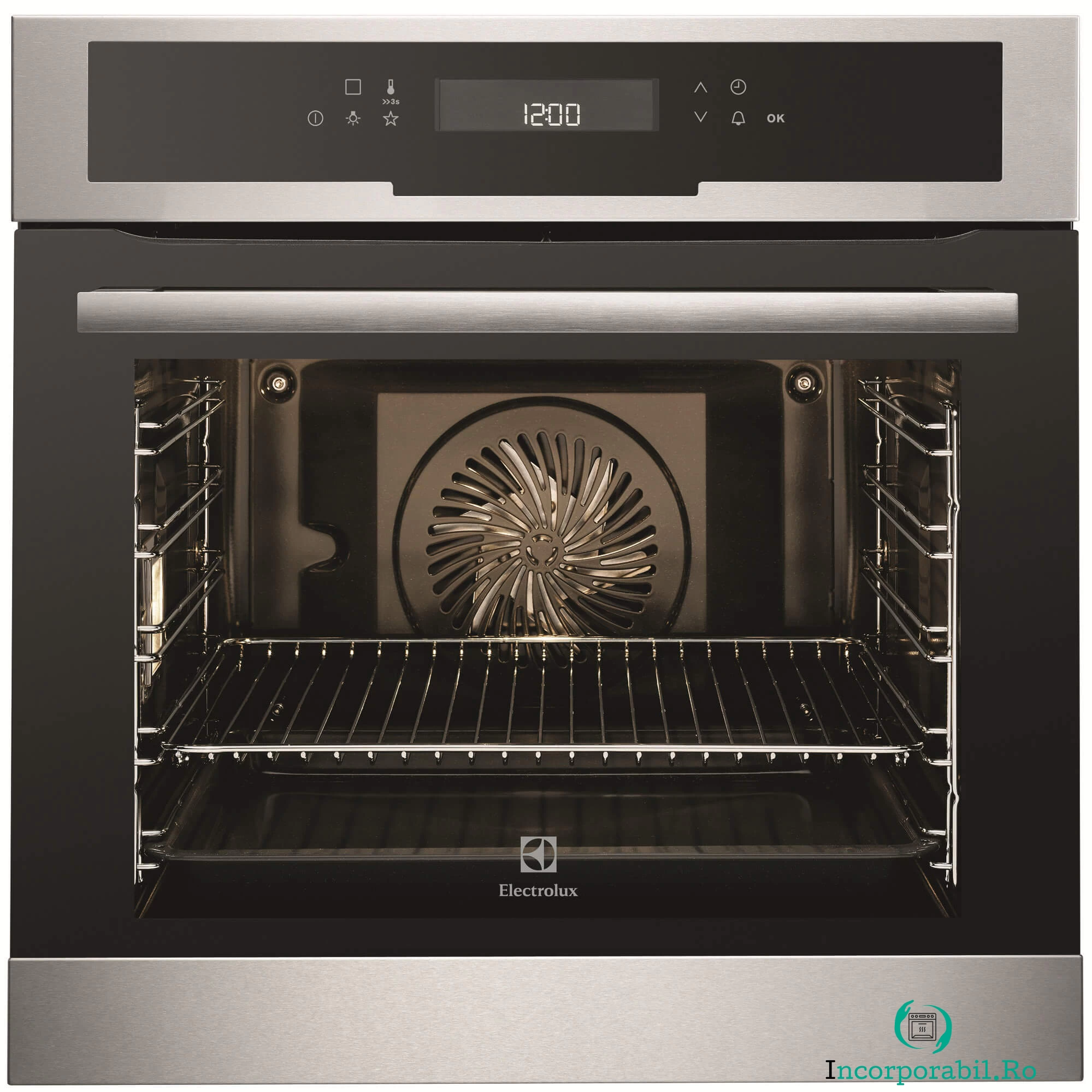 Cuptor incorporabil Electrolux EOA5751AOX, electric, grill, autocuratare catalitica, 74 l, Clasa A++, inox