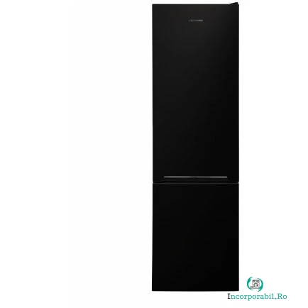 HEINNER Combina Frigorifica HC-V288BKE++, Negru, 288L, Dimensiuni: 54 x 59.5 x 180 cm