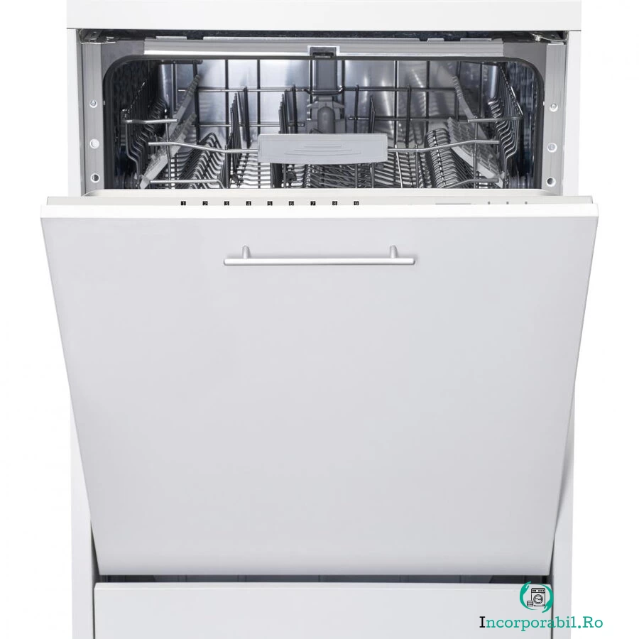 HEINNER Masina de spalat vase incorporabila Heinner HDW-BI6092TE++, 12 Seturi, 9 programe, Clasa E, Control touch, Half load, Buzzer final program, Aquastop, 60 cm