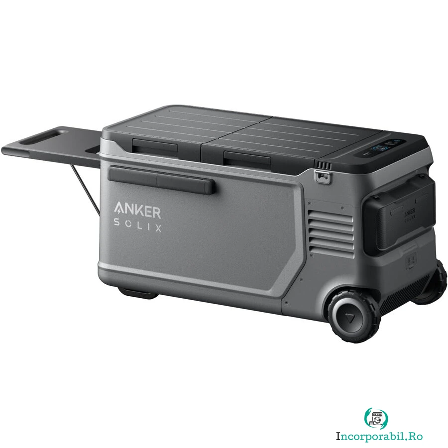 Anker Frigider portabil Anker Solix EverFrost 2, Powered Cooler, 58L, cu baterie inclusa, Gri